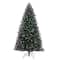 6.5ft. Pre-Lit Alexa Enabled Mountain Fir Artificial Christmas Tree, Multicolor LED Lights